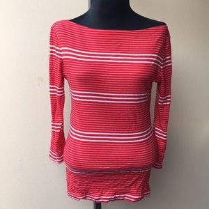 Supersoft boat neck knit top